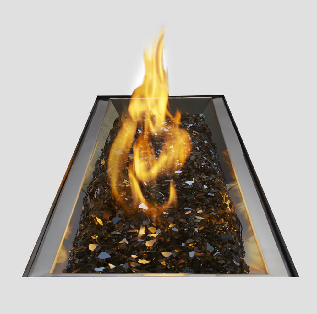 Patio Elegance Fire Table – St. Tropez Rectangle Patioflame Table